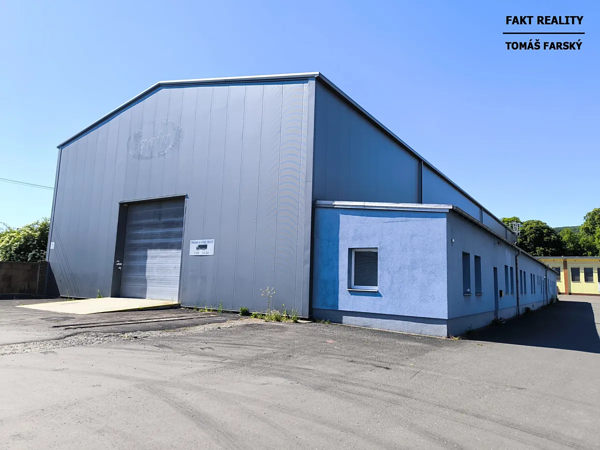 Pronájem skladového prostoru 1250 m²